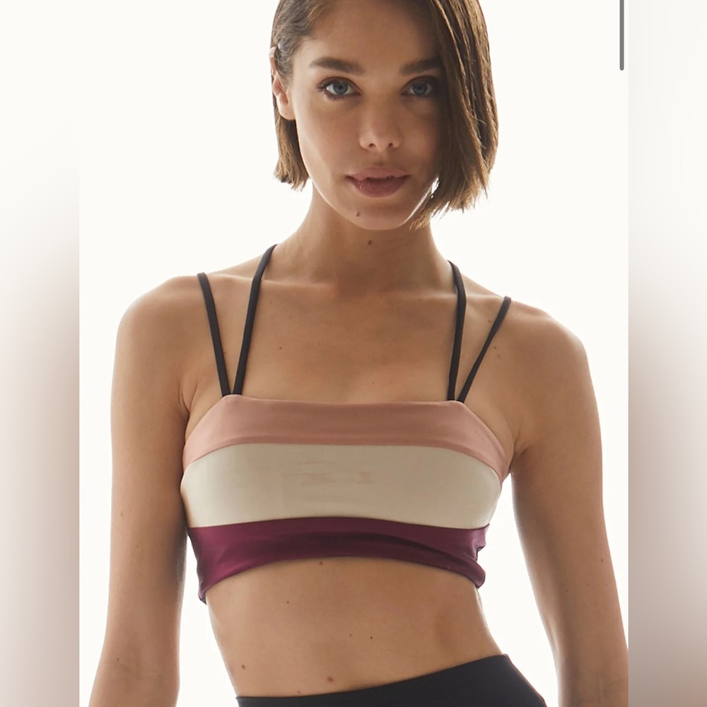 NWT Lanston Sport Aurora Block Sports Bra, Size Small